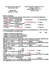 Đề đề xuất kiểm tra chất lượng học kỳ II môn Tiếng Anh Lớp 7 - Năm học 2015-2016 - Phòng GD & ĐT Châu Thành (Có đáp án)